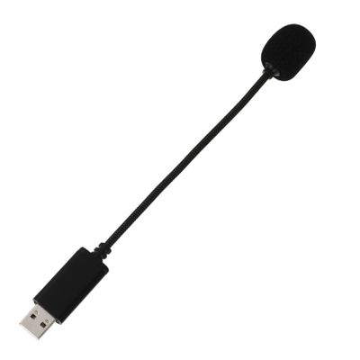 Milisten USB Conference Microphone Adjustable Gooseneck Desktop Mic for Computer and Laptop Omnidirectional Recording Mic Mute Button for Streaming and Meetings