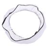 Mikikit 14 Foldable Flash Diffuser Cover Ring Light Diffuser for Portrait and Product Photography Easy to Carry Softbox for Fluorescent Flash Light White view 1