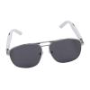 Dpofirs Smart AI Glasses with 100+ Translations, Bluetooth 5.3 Polarized Sunglasses AI Translator Built in Mic Speaker, Smart Eyewear for Gaming Meeting Travel (White) view 1