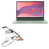 BoxWave Adapter Compatible with ASUS Chromebook (CX15) Model CX1505CKA (15.6 in) - Micro SD Card miniReader, USB Type-C OTG Reader USB3.0 Adapter Keychain - Metallic Silver view 1