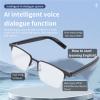 AI Translator Smart Glasses Real Time, Polarized Bluetooth Video Translation Glasses Built in Mic Speaker, More Than 100 Languages Translation Device for Travel Learn view 2