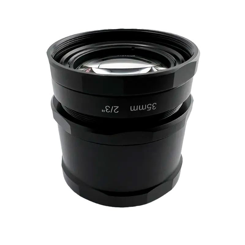 35mm C-Mount Lens 2/3 inch 5MP, Adjustable Aperture, for up to 2/3 inch Sensors Commonlands CIL526-F4.0-CMRNIR