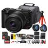 Canon EOS R50 V Camera + 1430mm Power Zoom Lens (6895C012) | 24.2MP APS-C | 4K60p Video | Flip Screen | All-in-One Vlogging for Creators + Photo Software + 64GB Card + More view 1