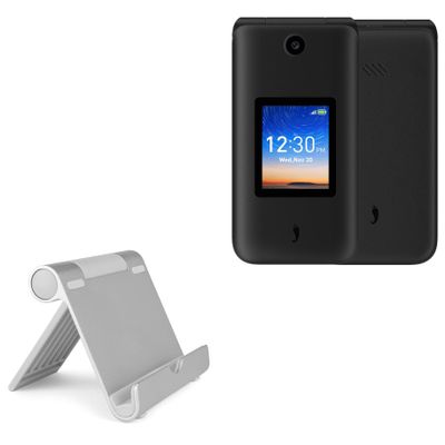 BoxWave Stand and Mount Compatible with Hot Pepper Flip - VersaView Aluminum Stand, Portable, Multi Angle Viewing Sturdy
