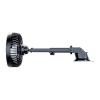 360 Degree Rotating Car Fan USB Power Dashboard Windscreen Mount Cooling Fan Interior Suction Cup Car Circulator Fan view 3