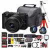Canon EOS R50 V Camera + 1430mm Power Zoom Lens (6895C012) | 24.2MP APS-C | 4K60p Video | Flip Screen | All-in-One Vlogging for Creators + Mic + Tripod + More view 1