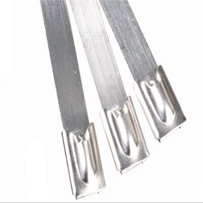 14.5 in. Stainless Steel Cable Ties - Pack of 25