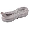 White Phone Line Cord - 25 ft. view 1