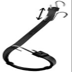 06268 36 in. Adjustable Black Versa Strap