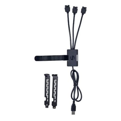 Accessory USB2.0 1 to 3 Port - Type A Male Port Black