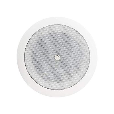 4 in. Coaxial in-Ceiling Speaker with 16-Watt 70V-100V Transformer & Ported Enclosure