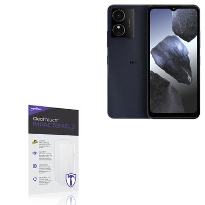 BoxWave Screen Protector Compatible with HMD Key - ClearTouch ImpactShield (2-Pack), Impenetrable Screen Protector Flexible Film