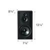 Sony CS Speakers, SS-CS5M2 3-Way 3-Driver Hi-res Bookshelf Speakers (Pair), 2025 Model,Black view 2