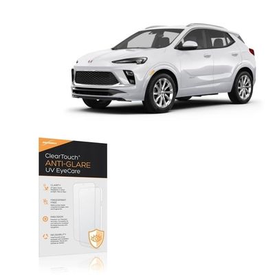BoxWave Screen Protector Compatible with Buick 2024 Encore GX Display (11 in) - ClearTouch Anti-Glare Anti-UV EyeCare (2-Pack), Filters Out Harmful Blue Light Reduce Fatigue