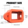 Floaty Case for GoPro Hero 13/12/11/10/9 Protective Frame with Buoyancy Anti-Loss Floating Housing for Snorkeling, Surfing, Water Sports view 2