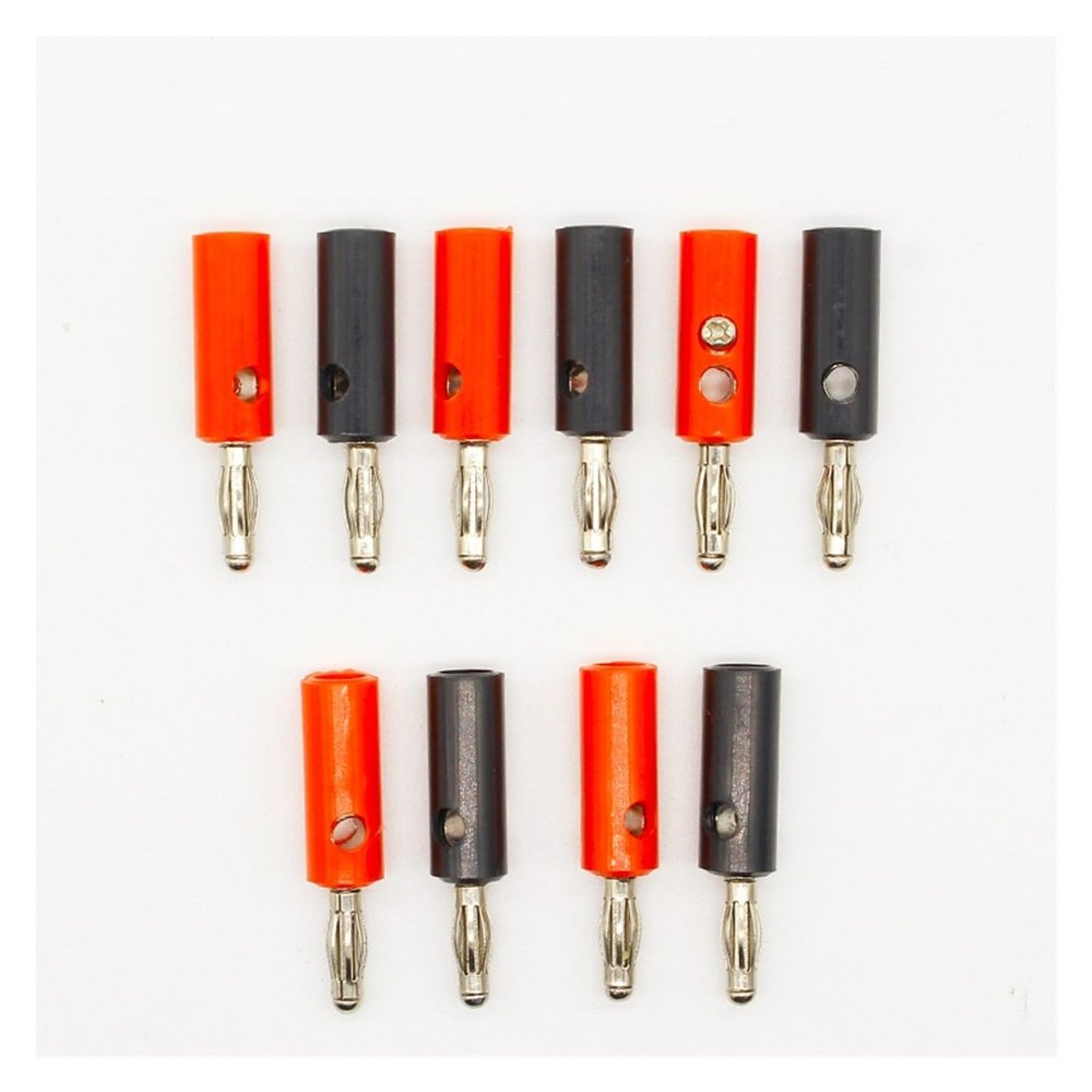 10 X Speaker Screw Banana Connectors 4mm