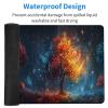 Grey Mouse Pad Large 48x24 in, Extended Desk Mat with Stitched Edges, Gaming Mousepad with Non-Slip Rubber Base, Keyboard Mat for Desk Accessories and Computer Accessories, Gifts, Starry Sky M-1962 view 4