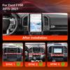 Lizpofly 14.4 Inch HD Touch Screen Car Radio for Ford F150 2015-2022 Upgrade Tesla Style Wireless Carplay Android Auto Head Unit Multimedia Car Player GPS Navigation (SYNC-1) view 2