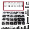 860 PCS Computer Screws Assortment Kit, Black Tiny Eyeglass M1.2 .4 .7 M2 .5 M3, PC & Laptop SSD Hard Drive C TREXCFGH view 3