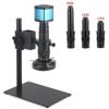 Lab Microscope Accessories 48MP 4K 2K HDMI VGA Industrial Digital Video Microscope Camera Monocular 120X 180X 300X Zoom C-Mount Lens for Repair Soldering(B 13MP HDMI USB,120X) view 3