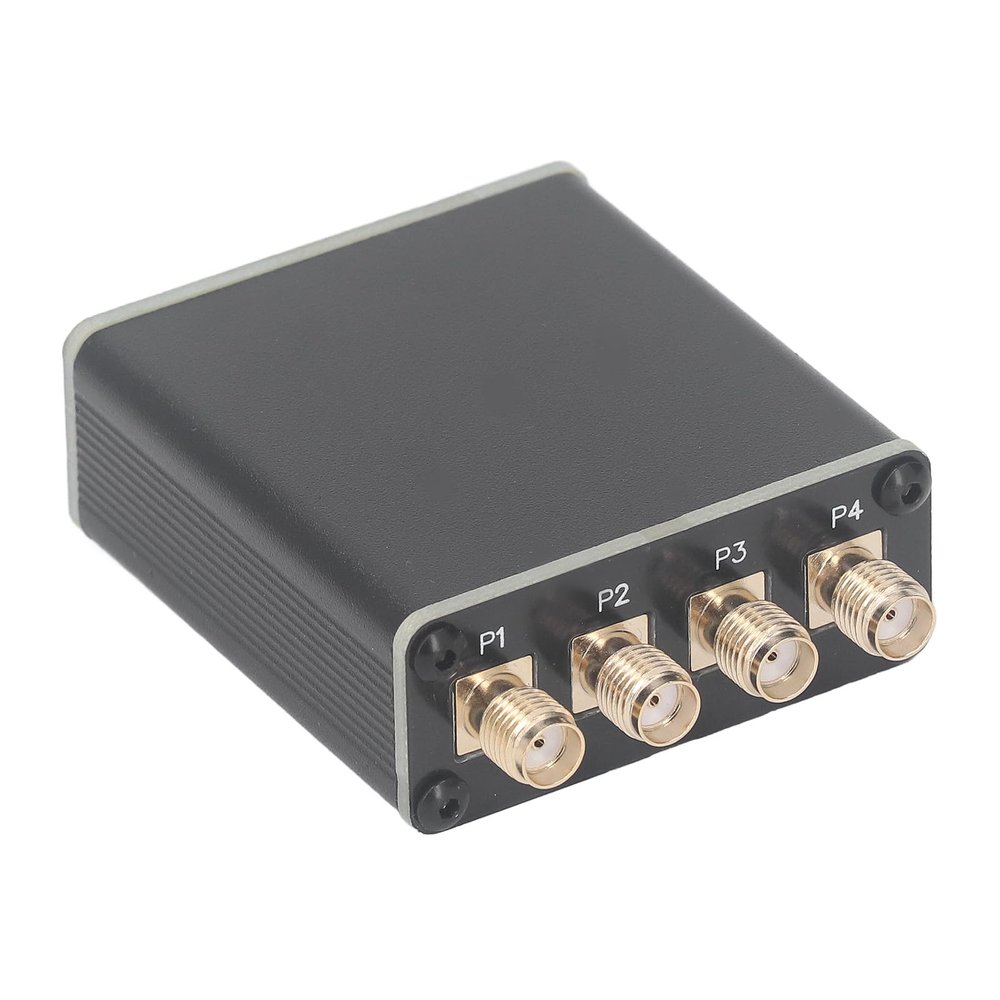Active RF Isolation Distributor with 100kHz-150MHz Range, 80dB Input Isolation, for SDR, GPSDO, Antennas, Clock Sources