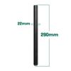 Lab Microscope Accessories Mircoscope Base Adjustable Focusing Bracket Focusing Holder Table Stand 42mm 50mm for Zoom Lens Microscope Camera(Extension Pole) view 2