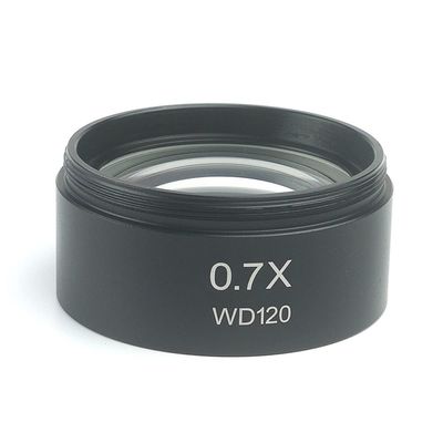 JOEBO Microscope Kit 0.7X Objective Lens M48 Threads Microscope for Zoom Stereo Microscopic Microscope Lens Adapters
