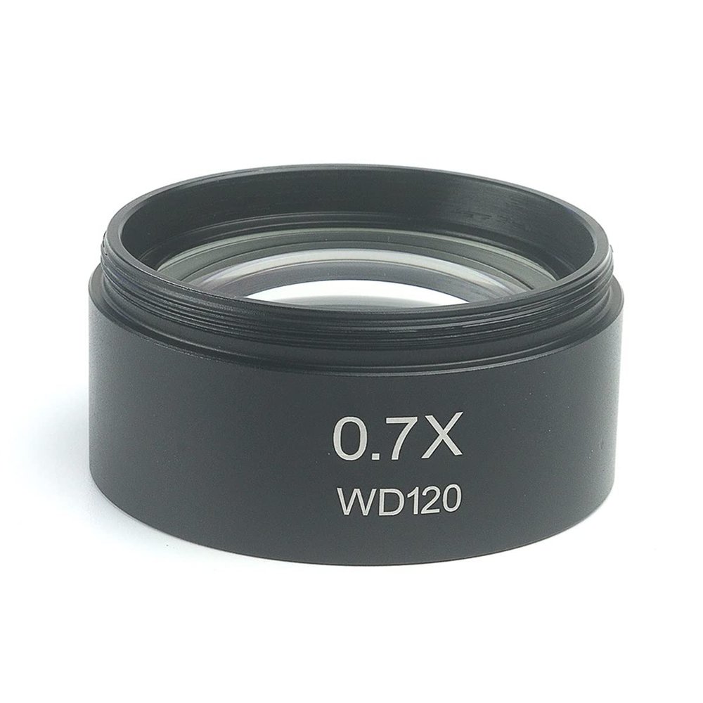 JOEBO Microscope Kit 0.7X Objective Lens M48 Threads Microscope for Zoom Stereo Microscopic Microscope Lens Adapters