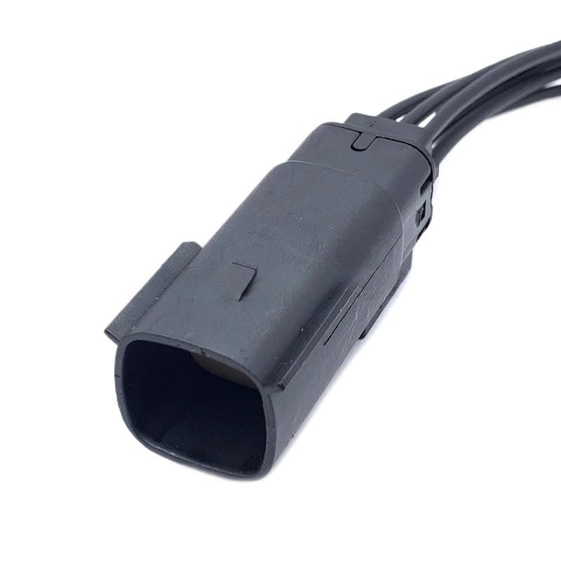VCALDGFZ 1 Set 16 Pin Auto Bumper Light Fog Electrical Cable Connectors Female Male Wire Harness Plug 33482-0601 33472-0601(6P Male,1 Set)