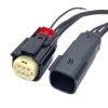 VCALDGFZ 1 Set 16 Pin Auto Bumper Light Fog Electrical Cable Connectors Female Male Wire Harness Plug 33482-0601 33472-0601(6P Male,1 Set) view 3