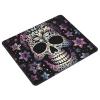 Cool Skull Mouse Pad with Anti-fray Stitching, Waterproof Gaming Mouse Mat for Women Men Non-Slip Rubber Base Computer Mousepad for Laptop Office Desk Accessories 8.3 x 10.3 in view 2