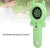 Mini Pocket Handheld Microscope, 4X Zoom 2 Inch Screen Handheld Portable Digital Microscope for Girls Boys Students Birthday Gifts Educational Science Kit (Green) view 4