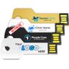 16GB 50Pcs Custom Key Shaped USB 2.0 Flash Drive, Bulk Personalized Metal Thumb Drives, Printing/Engraving Your Logo & Text on Double-Sided Memory Stick for Office/School/Promotions/Photography view 1