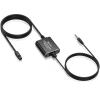 eSynic Portable Optical to 3.5mm Adapter-7 FT Long-192KHz DAC Converter-Metal Shell-Built in DAC Chip-Easy to Setup-For HDTV/Blu-Ray/Gaming Console to 3.5MM Audio Speaker & Headphone-Not Bidirectional view 1
