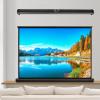 30" 40" 50" Retractable Table Top Projector Screen, Video Desktop Projection Screen, Portable Floor Standing Manual Projection Screens Home Theater Cinema Wedding Party Office Presentation(16:9,40") view 1