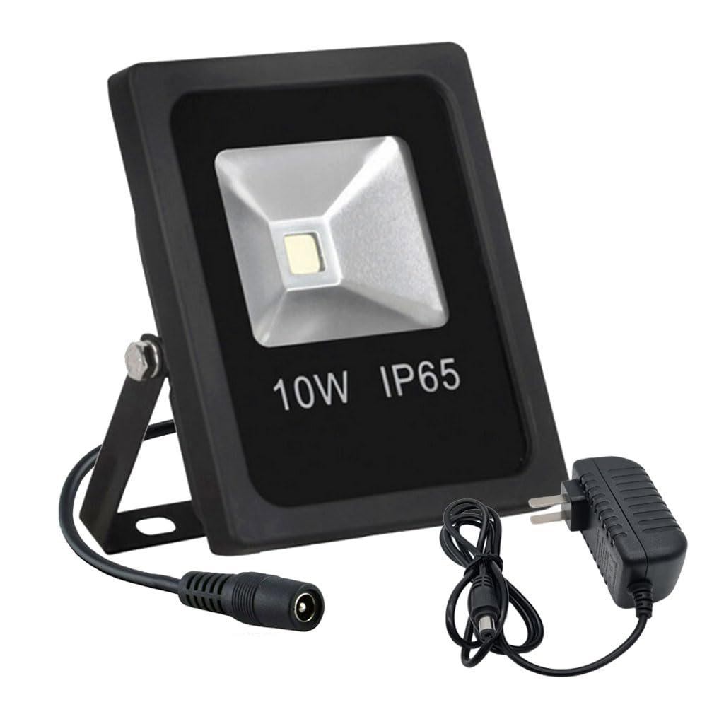 Klgeivb 940nm Invisible Night Vision Light for Security Cameras, 120 Wide Angle IR Illuminator with Power Adapter (12-24V DC), IP65 Waterproof Housing for Outdoor CCTV Systems