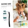 BESPORTBLE 1 Set Pocket Microscope Lightweight Beginner Microscope for Science Experiments Educational Tool for Biology Projects Present for view 3