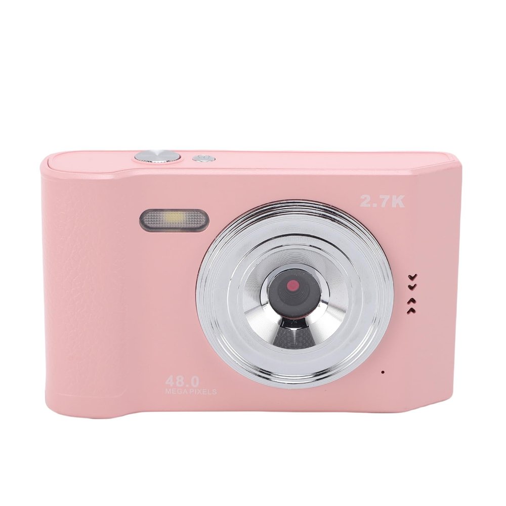 2.7K Digital Camera for Photography Autofocus, 48MP Portable Compact Point and Shoot Digital Camera for Teens Adult Beginner with 16X Zoom, Anti Shake