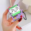 AirPod 4 Case Cover, KOREDA Cute Cartoon Game Case for Airpods 4th Generation (2024), Funny Kawaii 3D Cartoon Silicone Case for Women Girls (Purple) view 3