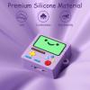 AirPod 4 Case Cover, KOREDA Cute Cartoon Game Case for Airpods 4th Generation (2024), Funny Kawaii 3D Cartoon Silicone Case for Women Girls (Purple) view 4