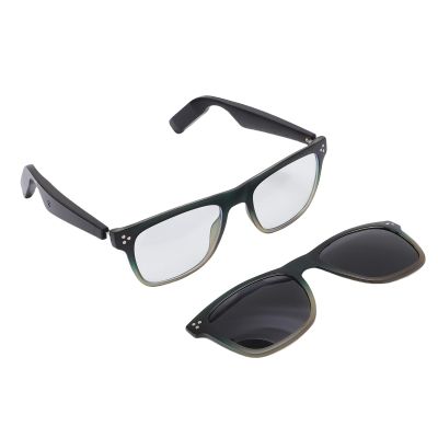AI Translator Smart Glasses for Men Women, Bluetooth Audio Sunglasses with 144 Language, Voice Assistant, Translation Glasses, Open Ear Lighweight, Real Time Translation