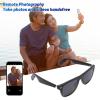 AI Translator Smart Glasses for Men Women, Bluetooth Audio Sunglasses with 144 Language, Voice Assistant, Translation Glasses, Open Ear Lighweight, Real Time Translation view 3
