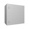 1360.000, Wall-Mounted AX Enclosure, Carbon Steel, 23.6" Height x 23.6" Width x 13.8" Depth view 1