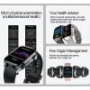 2026 New TK16 Smart Watch Men's Bluetooth AMOLED Health Watch Sports Fitness Waterproof (TK16 Black) view 2