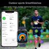 2026 New TK16 Smart Watch Men's Bluetooth AMOLED Health Watch Sports Fitness Waterproof (TK16 Black) view 4