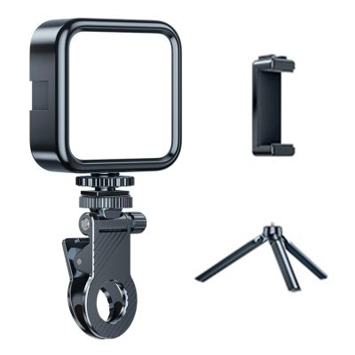 KEXIAO Selfie Fill Light LED Video Light Photography On-Camera Lighting 3000K to 6000K Cold Shoe Mount for DSLR Camera and Vlog