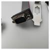 ZHANGLH Full and Low Profile Half Size Bracket Mainboard VGA Interface 15Pin Male to Female Computer Monitor TV Projector Cable 30cm(15P Male Female Cord) view 4