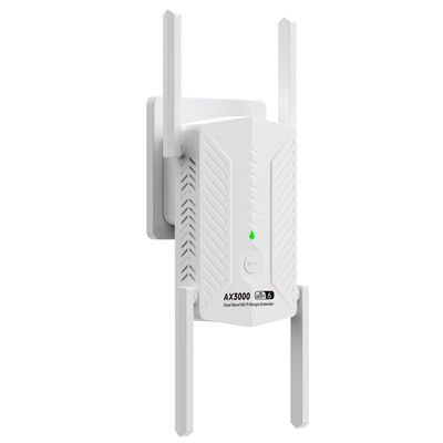 AX3000 Wi Fi Extender, Wi-Fi Extender Signal Booster for Home, Wireless Signal Booster with Gigabit Ethernet Port,Dual Band 2.4GHz&5GHz, Covers Up to 12,999sq. ft, Faster Speed, Quick Setup