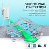 AX3000 Wi Fi Extender, Wi-Fi Extender Signal Booster for Home, Wireless Signal Booster with Gigabit Ethernet Port,Dual Band 2.4GHz&5GHz, Covers Up to 12,999sq. ft, Faster Speed, Quick Setup view 3
