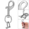 FRELEAN Scuba Diving Torch Holder | Stainless Steel Bolt Snap Clip & D - Ring Shackle | Underwater CameraFlashlight Keeper for Harness & BCD | Saltwater Enduring Diving Equipment view 3